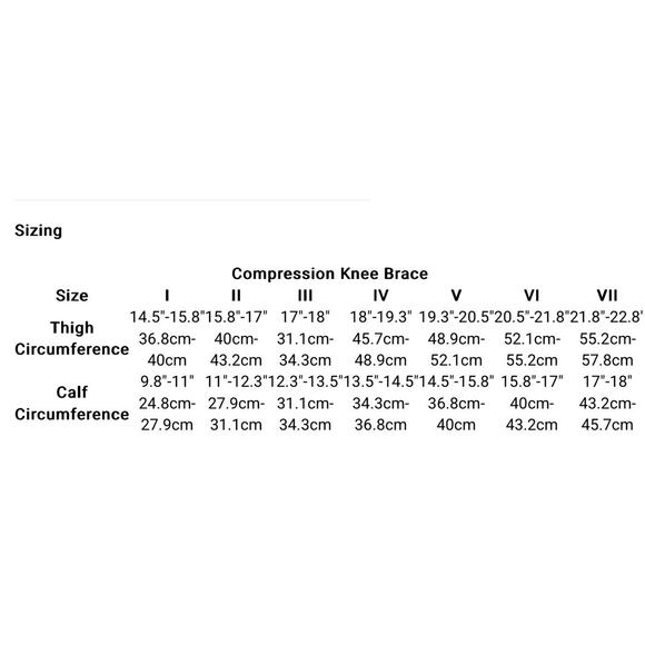 CEP ortho Knee Sleeve Unisex Size I Compression Sport NIB - Picture 4 of 7